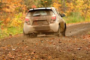 Matt Hoffman / Matt Pionk Chevy Sonic RS on SS13, Trouble.