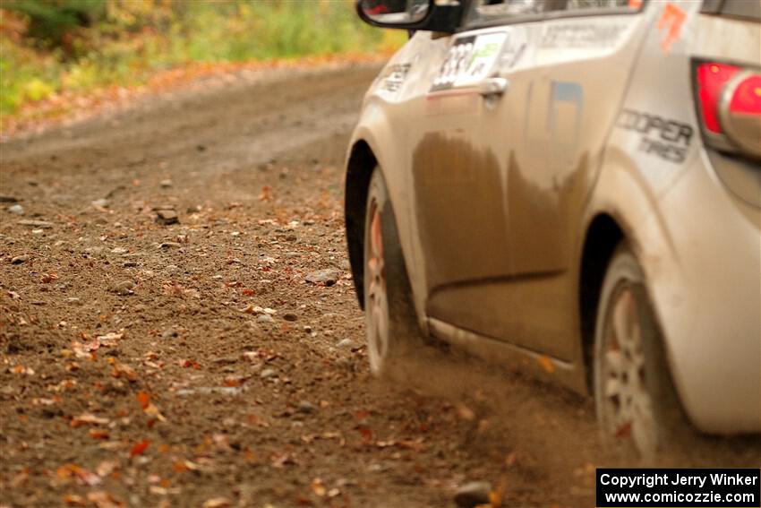 Matt Hoffman / Matt Pionk Chevy Sonic RS on SS13, Trouble.