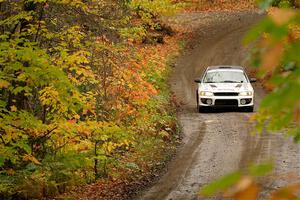 Andy Didorosi / Betsy Nguyen Subaru Impreza on SS13, Trouble.