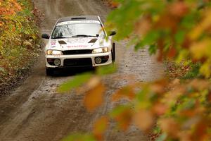 Andy Didorosi / Betsy Nguyen Subaru Impreza on SS13, Trouble.