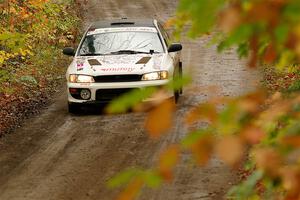 Andy Didorosi / Betsy Nguyen Subaru Impreza on SS13, Trouble.