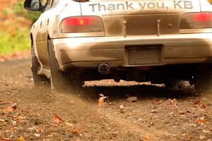 Andy Didorosi / Betsy Nguyen Subaru Impreza on SS13, Trouble.