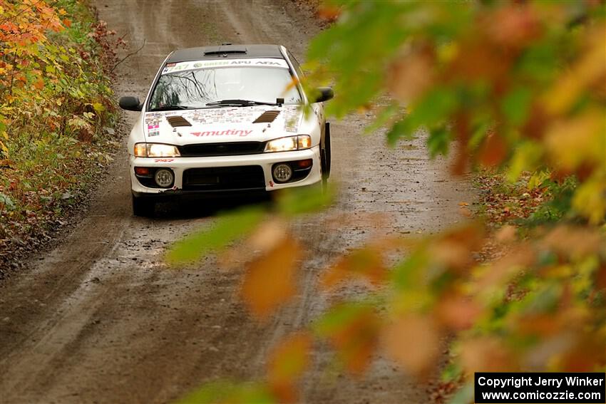 Andy Didorosi / Betsy Nguyen Subaru Impreza on SS13, Trouble.