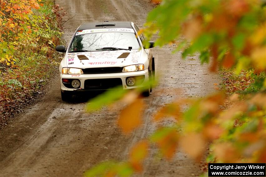 Andy Didorosi / Betsy Nguyen Subaru Impreza on SS13, Trouble.