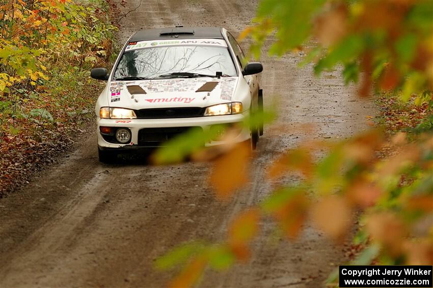 Andy Didorosi / Betsy Nguyen Subaru Impreza on SS13, Trouble.