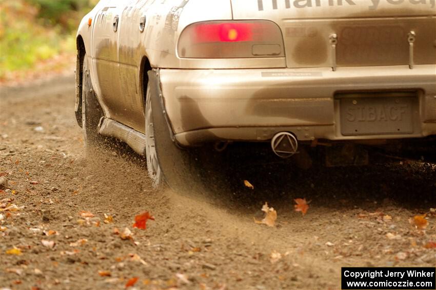 Andy Didorosi / Betsy Nguyen Subaru Impreza on SS13, Trouble.