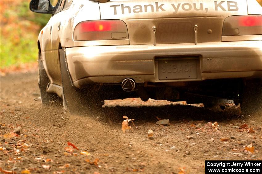 Andy Didorosi / Betsy Nguyen Subaru Impreza on SS13, Trouble.