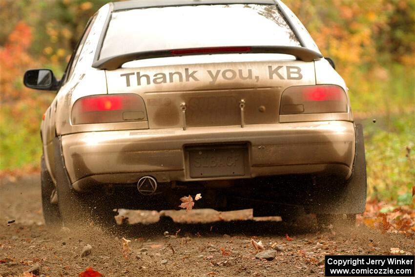 Andy Didorosi / Betsy Nguyen Subaru Impreza on SS13, Trouble.