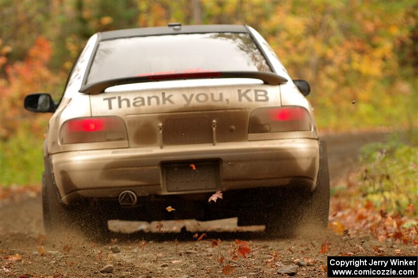 Andy Didorosi / Betsy Nguyen Subaru Impreza on SS13, Trouble.