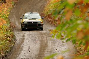 Sean Costello / Breandan Carter Subaru Impreza 2.5RS on SS13, Trouble.