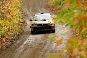 Sean Costello / Breandan Carter Subaru Impreza 2.5RS on SS13, Trouble.