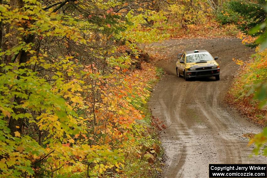 Sean Costello / Breandan Carter Subaru Impreza 2.5RS on SS13, Trouble.