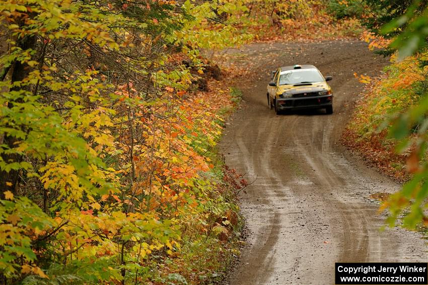 Sean Costello / Breandan Carter Subaru Impreza 2.5RS on SS13, Trouble.