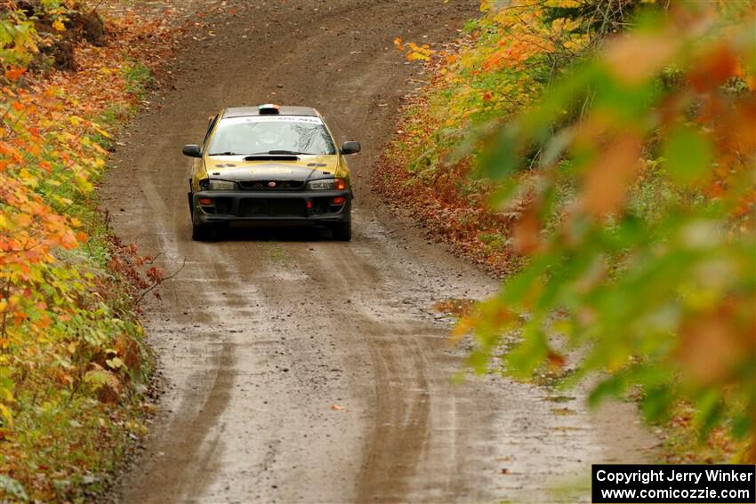 Sean Costello / Breandan Carter Subaru Impreza 2.5RS on SS13, Trouble.