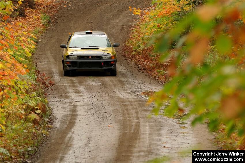 Sean Costello / Breandan Carter Subaru Impreza 2.5RS on SS13, Trouble.