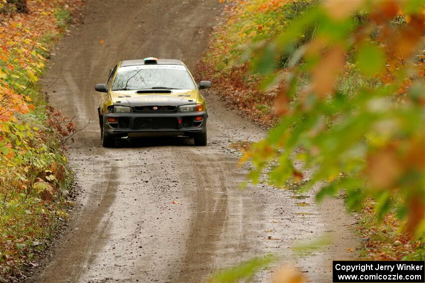 Sean Costello / Breandan Carter Subaru Impreza 2.5RS on SS13, Trouble.