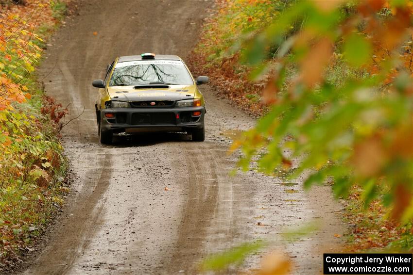 Sean Costello / Breandan Carter Subaru Impreza 2.5RS on SS13, Trouble.