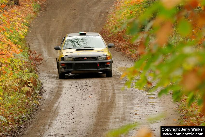 Sean Costello / Breandan Carter Subaru Impreza 2.5RS on SS13, Trouble.