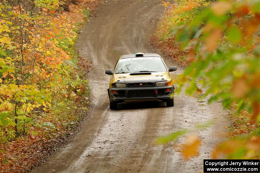 Sean Costello / Breandan Carter Subaru Impreza 2.5RS on SS13, Trouble.