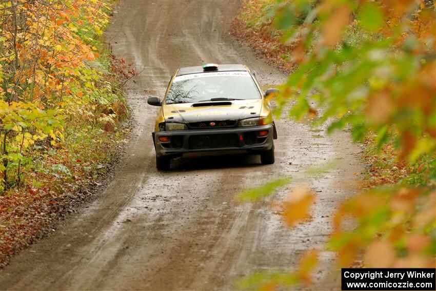 Sean Costello / Breandan Carter Subaru Impreza 2.5RS on SS13, Trouble.