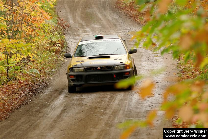 Sean Costello / Breandan Carter Subaru Impreza 2.5RS on SS13, Trouble.