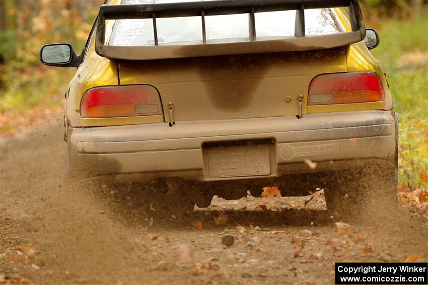 Sean Costello / Breandan Carter Subaru Impreza 2.5RS on SS13, Trouble.