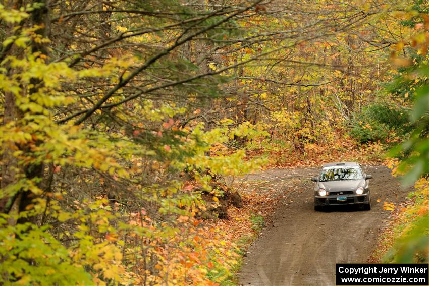 Brian Atwood / Kenny Michels Subaru Impreza on SS13, Trouble.