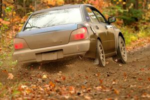 Brian Atwood / Kenny Michels Subaru Impreza on SS13, Trouble.