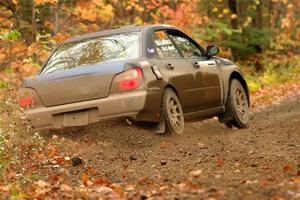 Brian Atwood / Kenny Michels Subaru Impreza on SS13, Trouble.