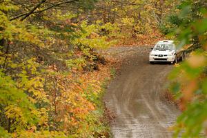 Brad Hayosh / Keegan Helwig Subaru WRX STi on SS13, Trouble.