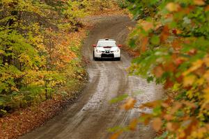 Jason Cook / Maggie Tu Subaru WRX on SS13, Trouble.