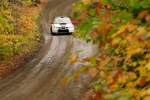 Jason Cook / Maggie Tu Subaru WRX on SS13, Trouble.