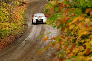 Jason Cook / Maggie Tu Subaru WRX on SS13, Trouble.