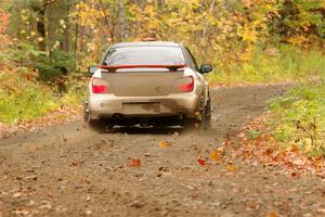 Jason Cook / Maggie Tu Subaru WRX on SS13, Trouble.