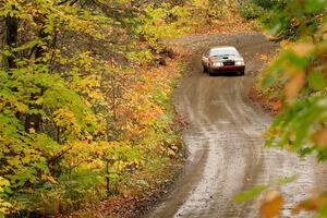 Neil CarlinSchauer / Tim Kohlmann Ford Mustang SVO on SS13, Trouble.