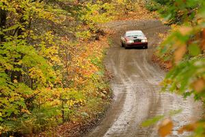 Neil CarlinSchauer / Tim Kohlmann Ford Mustang SVO on SS13, Trouble.