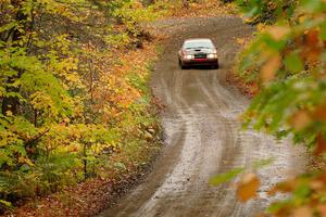 Neil CarlinSchauer / Tim Kohlmann Ford Mustang SVO on SS13, Trouble.