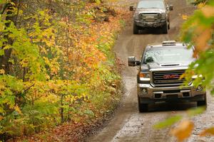 A Chevy Silverado sweeps SS13, Trouble.