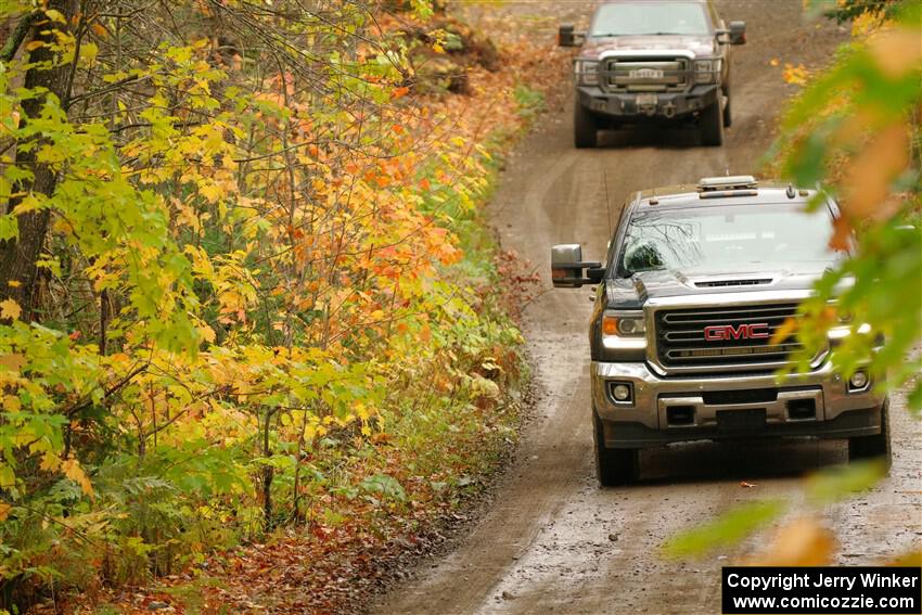 A Chevy Silverado sweeps SS13, Trouble.