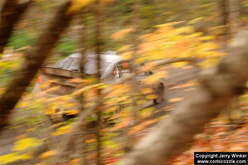 Zach Jacques / Ron Jacques Subaru WRX STi on SS15, Double Trouble.