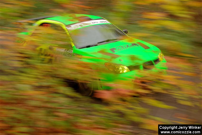 Mike Engle / Morgan Engle Subaru WRX STi on SS15, Double Trouble.