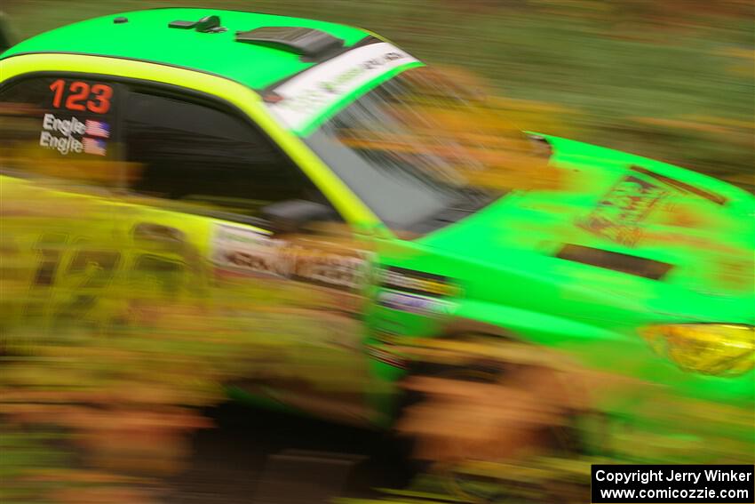 Mike Engle / Morgan Engle Subaru WRX STi on SS15, Double Trouble.