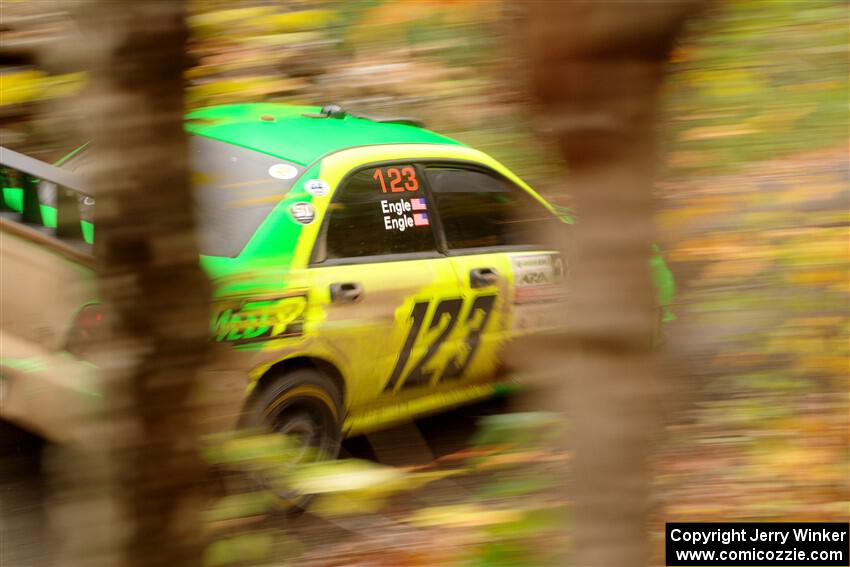 Mike Engle / Morgan Engle Subaru WRX STi on SS15, Double Trouble.