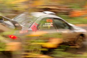 Dylan Gondyke / Ben Chuong Subaru Impreza on SS15, Double Trouble.