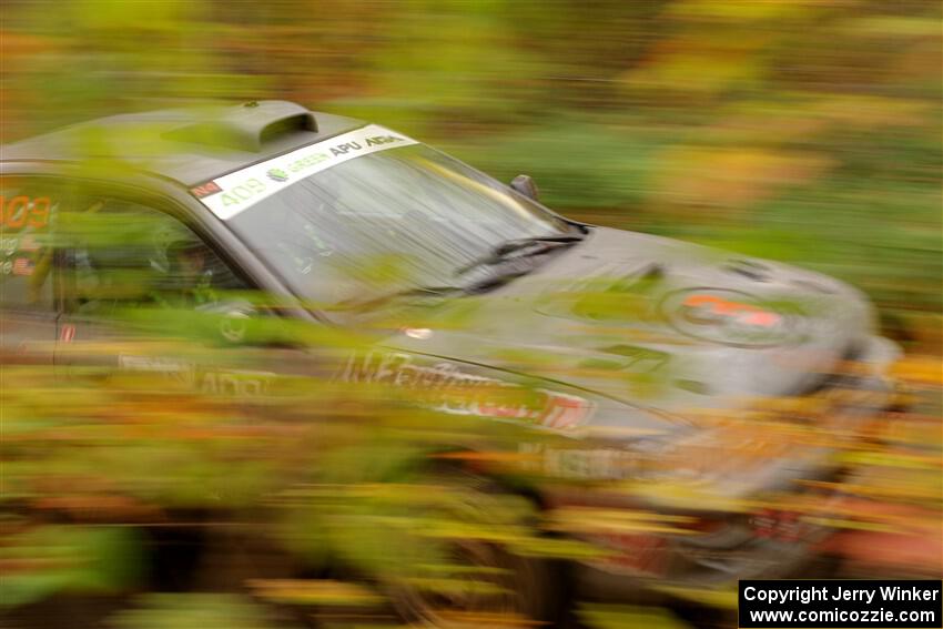 Dylan Gondyke / Ben Chuong Subaru Impreza on SS15, Double Trouble.