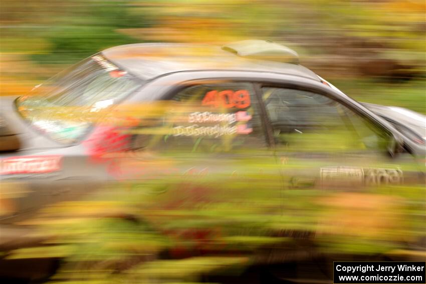 Dylan Gondyke / Ben Chuong Subaru Impreza on SS15, Double Trouble.