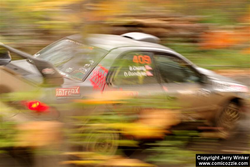 Dylan Gondyke / Ben Chuong Subaru Impreza on SS15, Double Trouble.