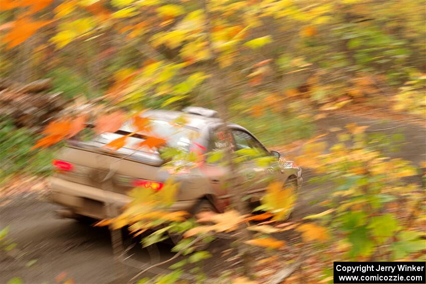 Dylan Gondyke / Ben Chuong Subaru Impreza on SS15, Double Trouble.