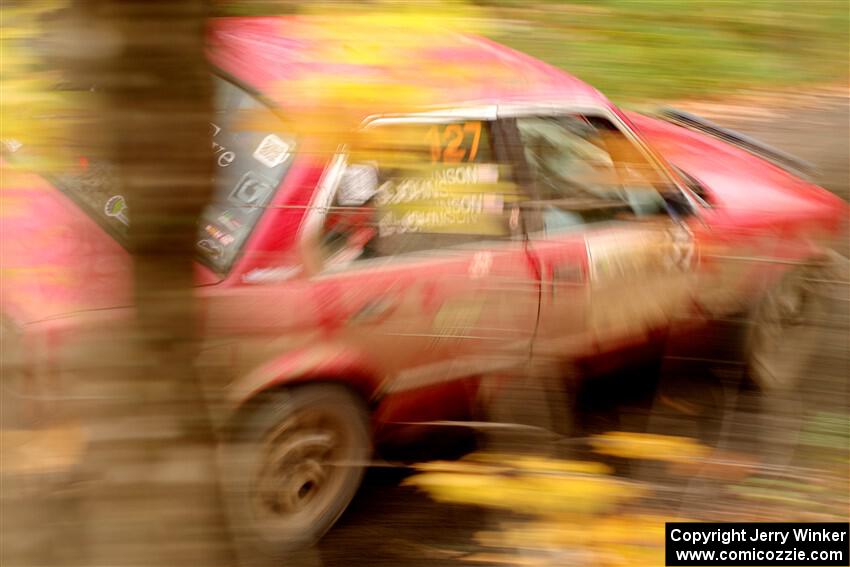 Levi Johnson / Griffin Johnson BMW 325e on SS15, Double Trouble.