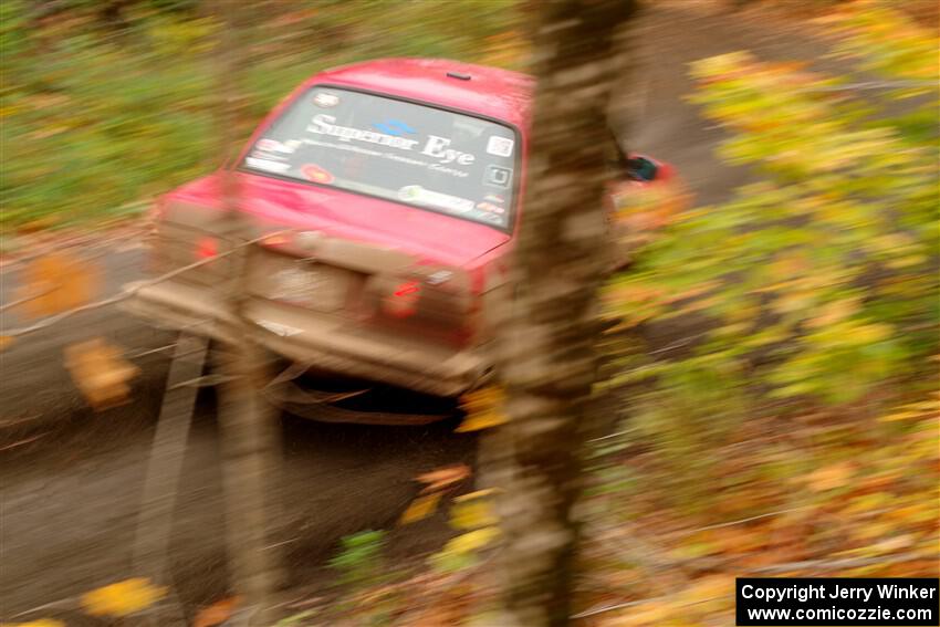 Levi Johnson / Griffin Johnson BMW 325e on SS15, Double Trouble.